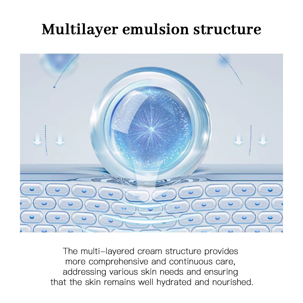345 crème de soulagement adresse imperfections nourrir Anti- sucre Anti-oxydation soin apaisant Lifting du visage