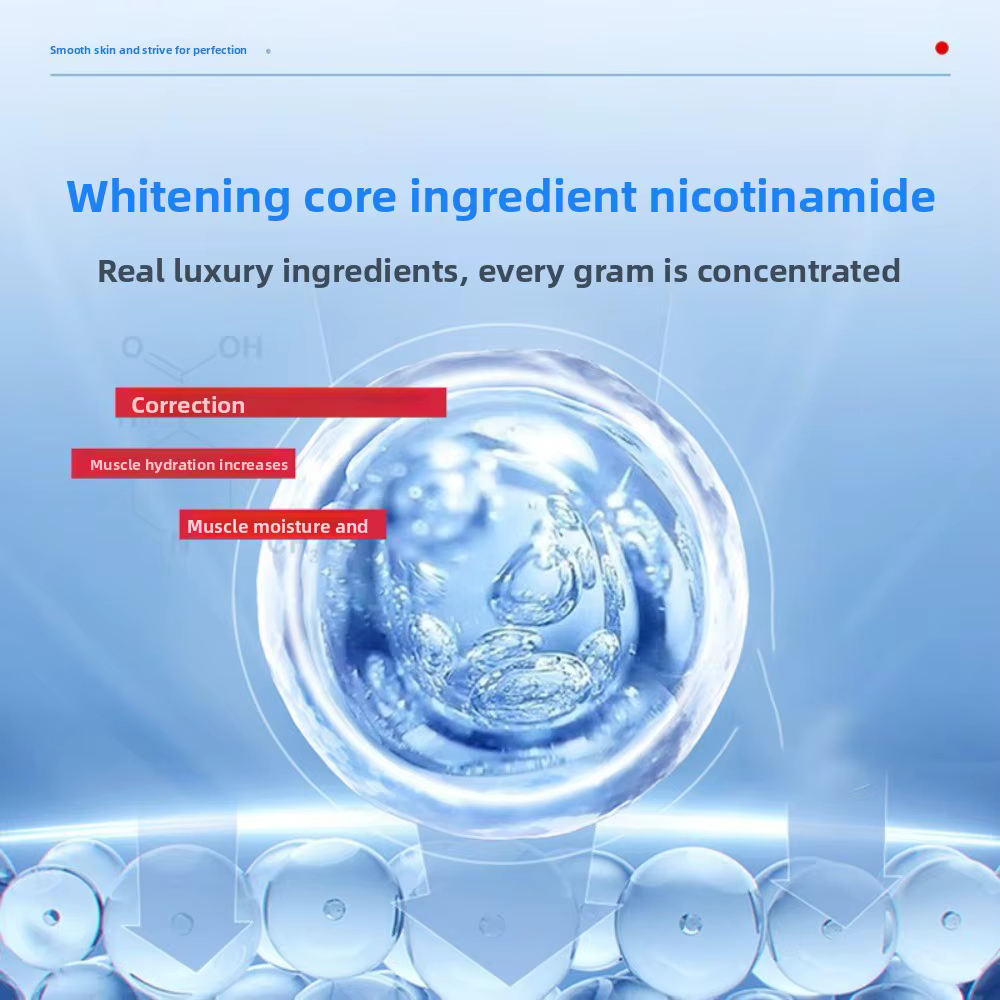 Crème blanchissante et imperfections en niacinamide douce