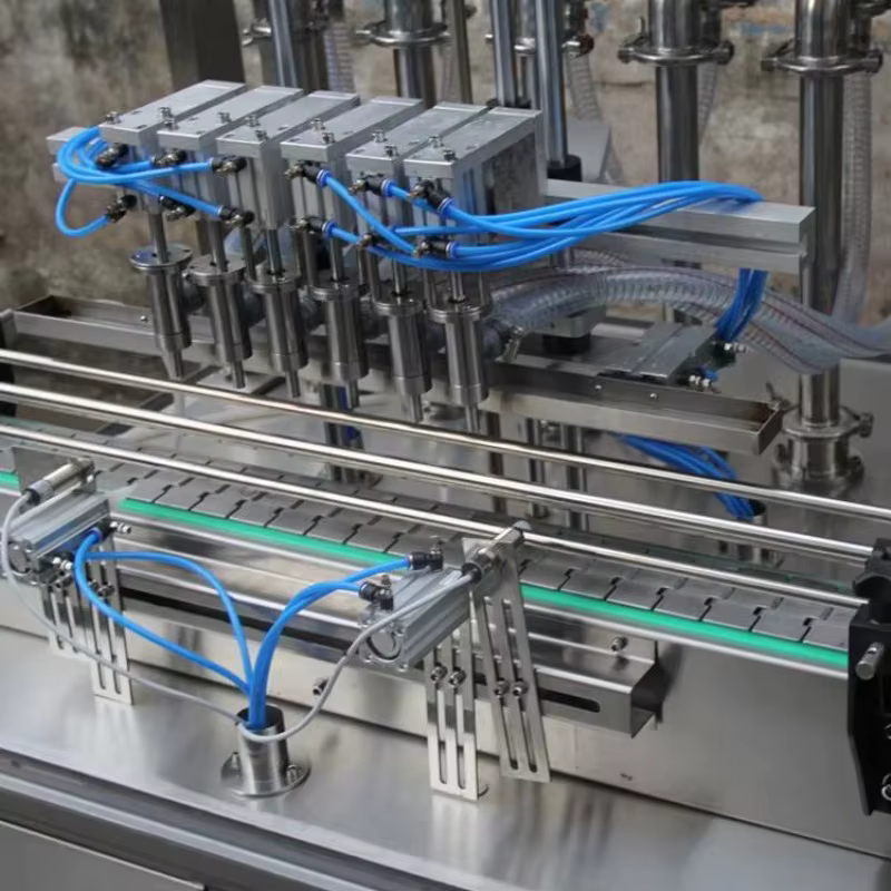 Machine de remplissage quantitative automatique de jus de lait d'eau liquide de Servo de confiture de Sauce de chili de bouteille de Ketchup de crème