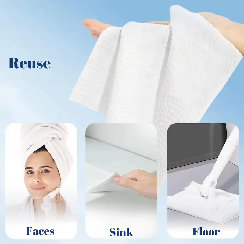 Nouvelles lingettes nettoyantes jetables pour le visage