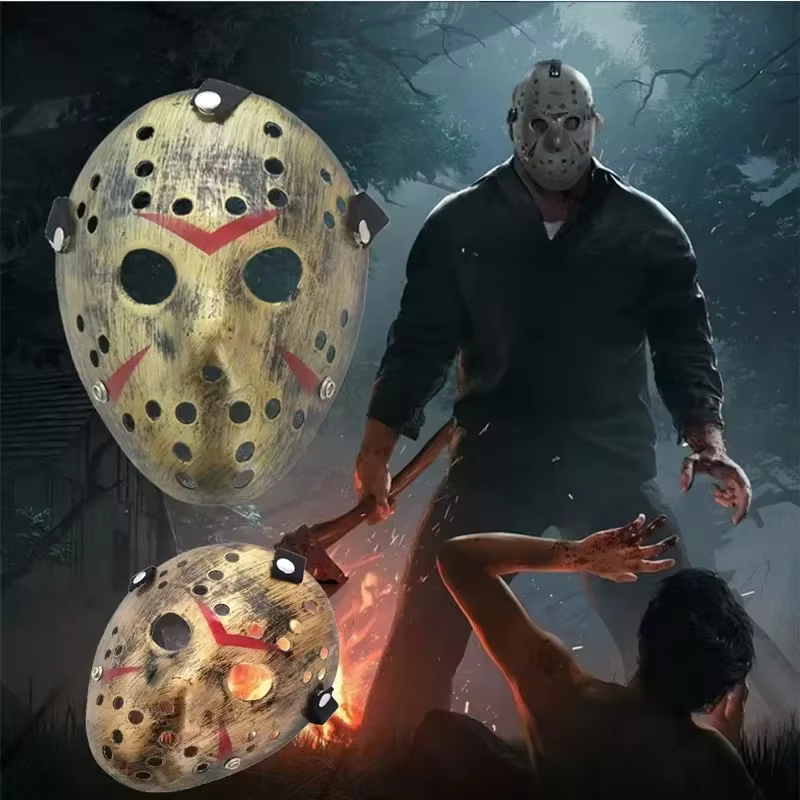 Cadeau film masque de hockey Jason Voorhees vendredi 13ème masque d'horreur effrayant Halloween fête Cosplay masques pour hommes adultes Halloween