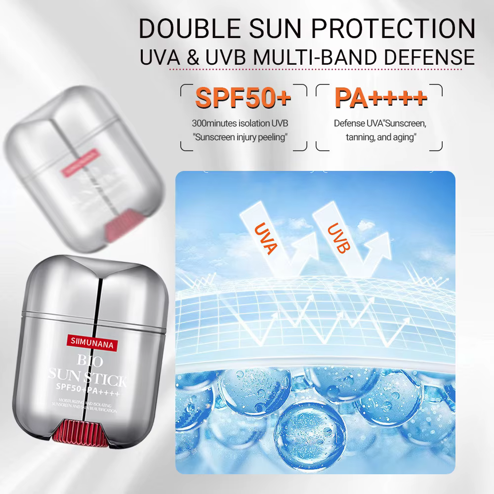 Crème solaire mate isolante anti-UV