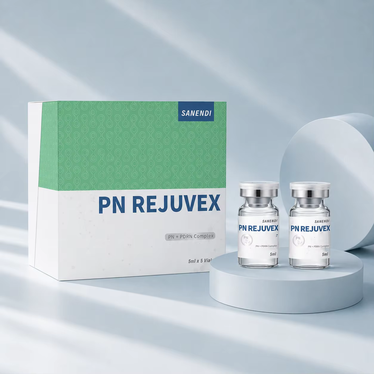 ADN de saumon PN et PDRN pour sérum facial, NAD Glow Nucletides, hydratant, soin de la peau coréen, Dr.Pen, 5 flacons/boîte