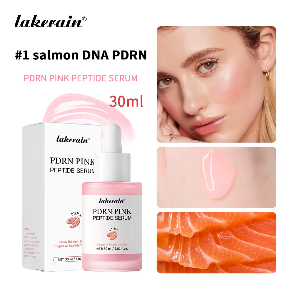 Sérum Visage 30ml au PDRN de Saumon et Peptides Roses – Hydratation Profonde Longue Durée