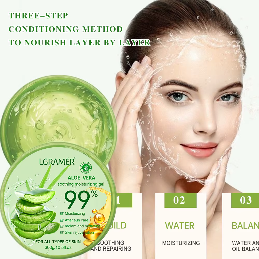 Gel hydratant à l'aloe Vera