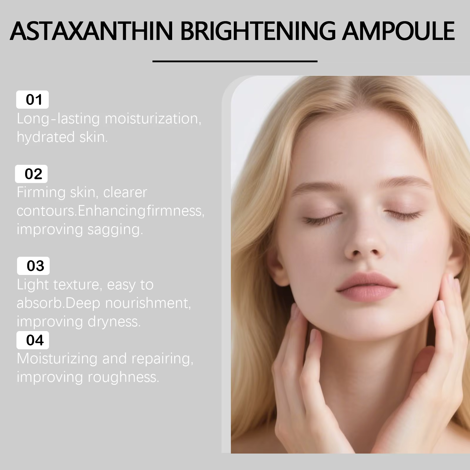 Sérum à l'astaxanthine