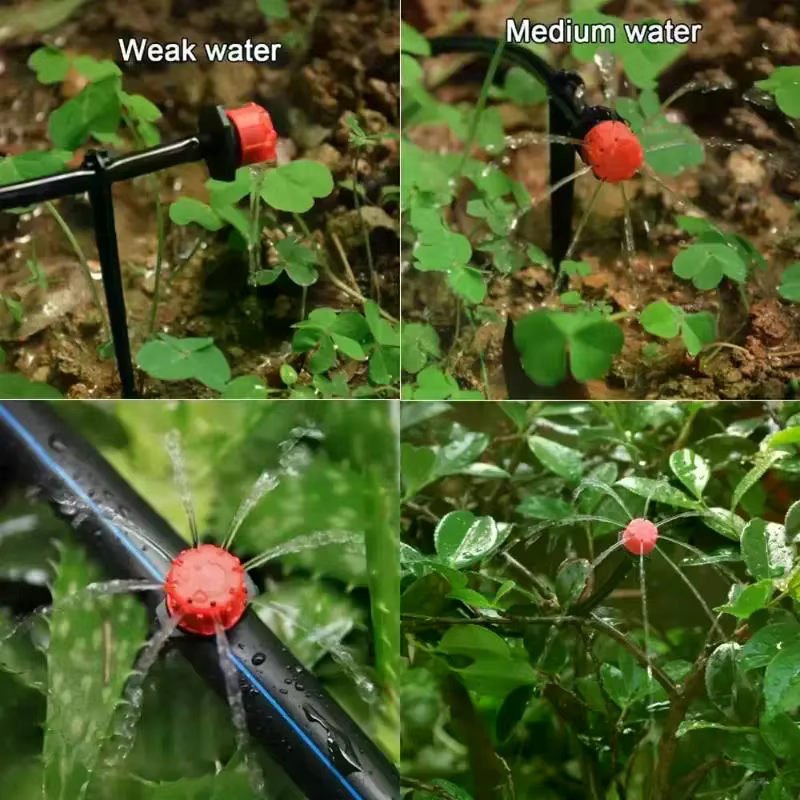 Faites prospérer votre jardin - Émetteurs d'arrosage de précision - Parfaits pour automatiser l'entretien de vos plantes de balcon et de votre potager