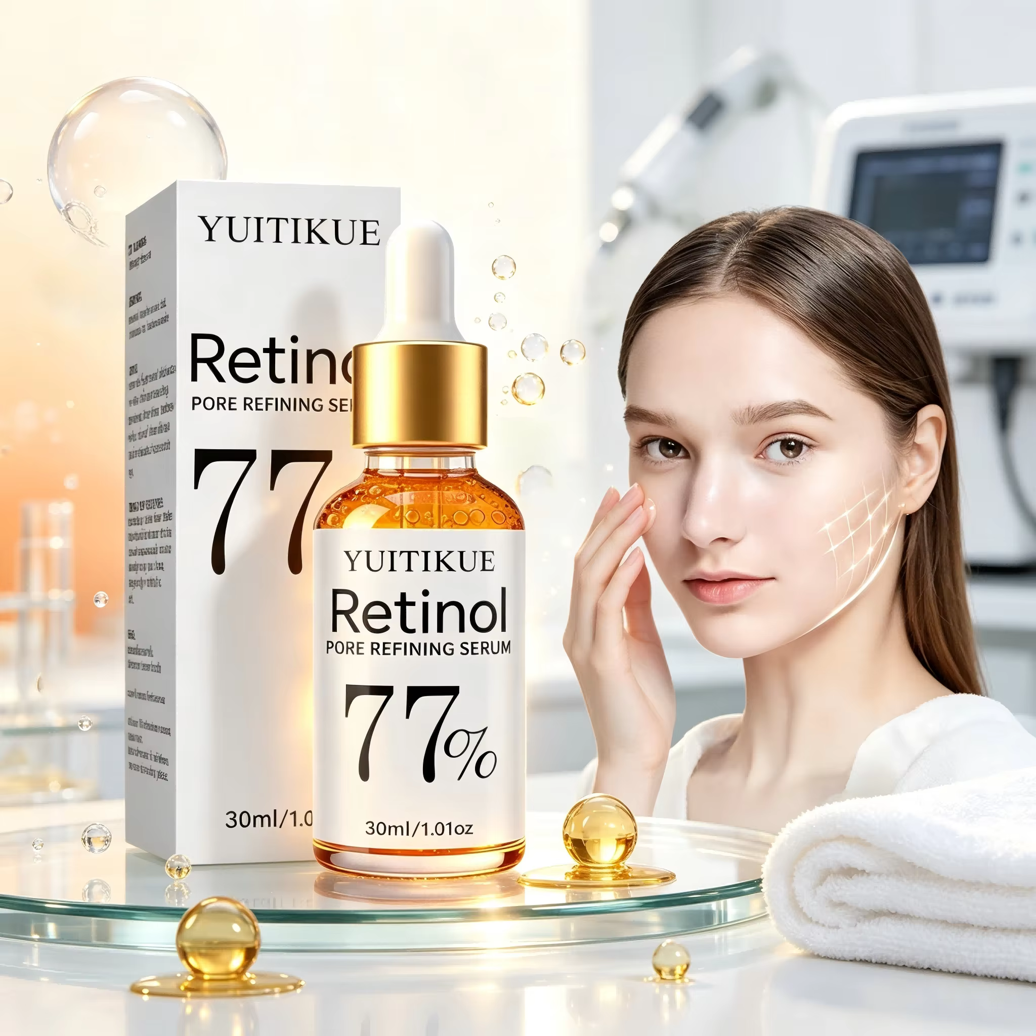Sérum Rétinol 77% YUITIKUE 30ml – Hydratant