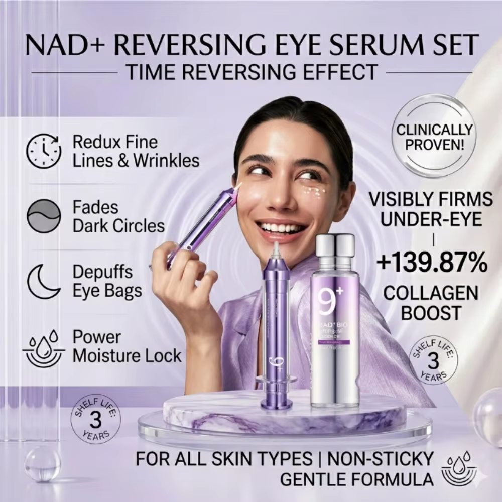 Sérum pour les yeux Numbuzin No.9 NAD + Crème pour le visage Anti-rides Élimination des cernes Anti-poches Liftant Raffermissant Hydratant Soin de la peau