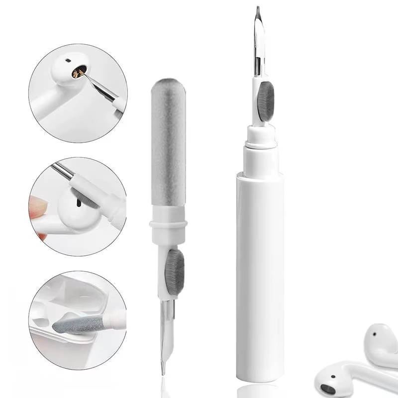 Kit de nettoyage d'écouteurs, outil de nettoyage multifonction pour Airpods Pro 1 2 3 iPhone, écouteurs sans fil Bluetooth, appareil photo