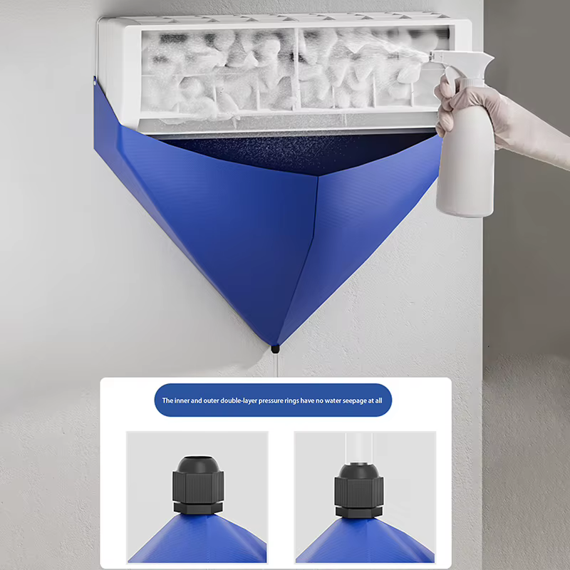 Kit de livres pour climatiseur, sac étanche, ensemble de lavage de climatisation, outils de climatisation