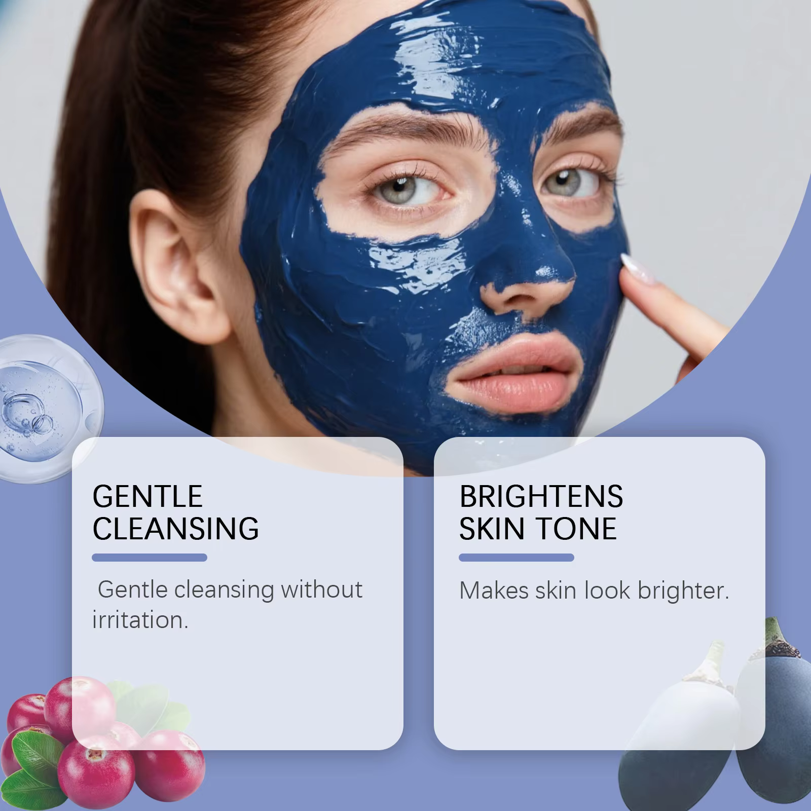 Poudre de masque éclaircissante