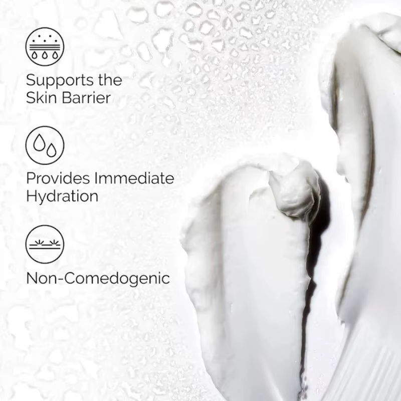 Facteurs hydratants naturels + Acide hyaluronique 100ml Crème hydratante avec acides aminés Hydrate et protège les lipides cutanés