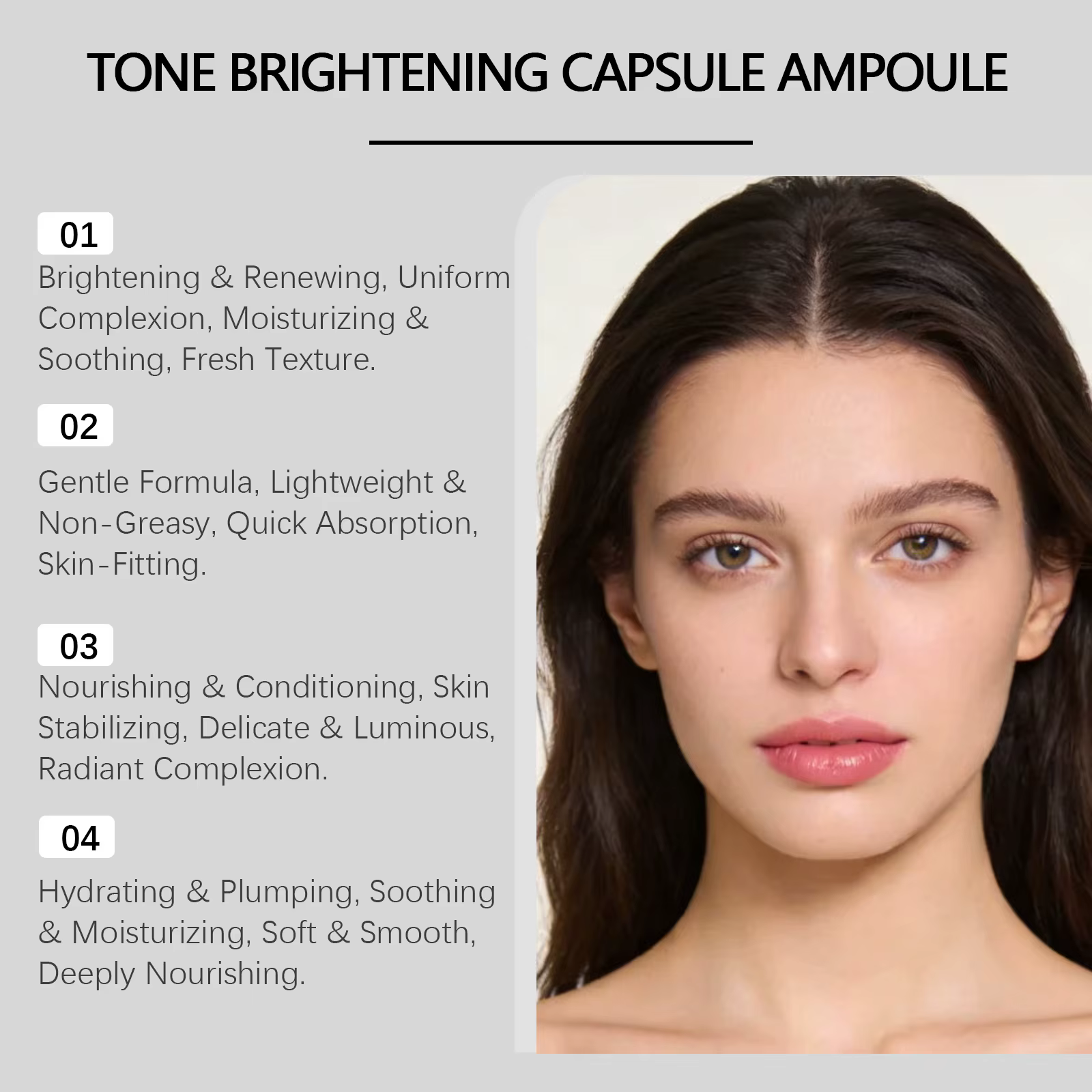 Sérum à la Centella Asiatica et Niacinamide Éclaircissant