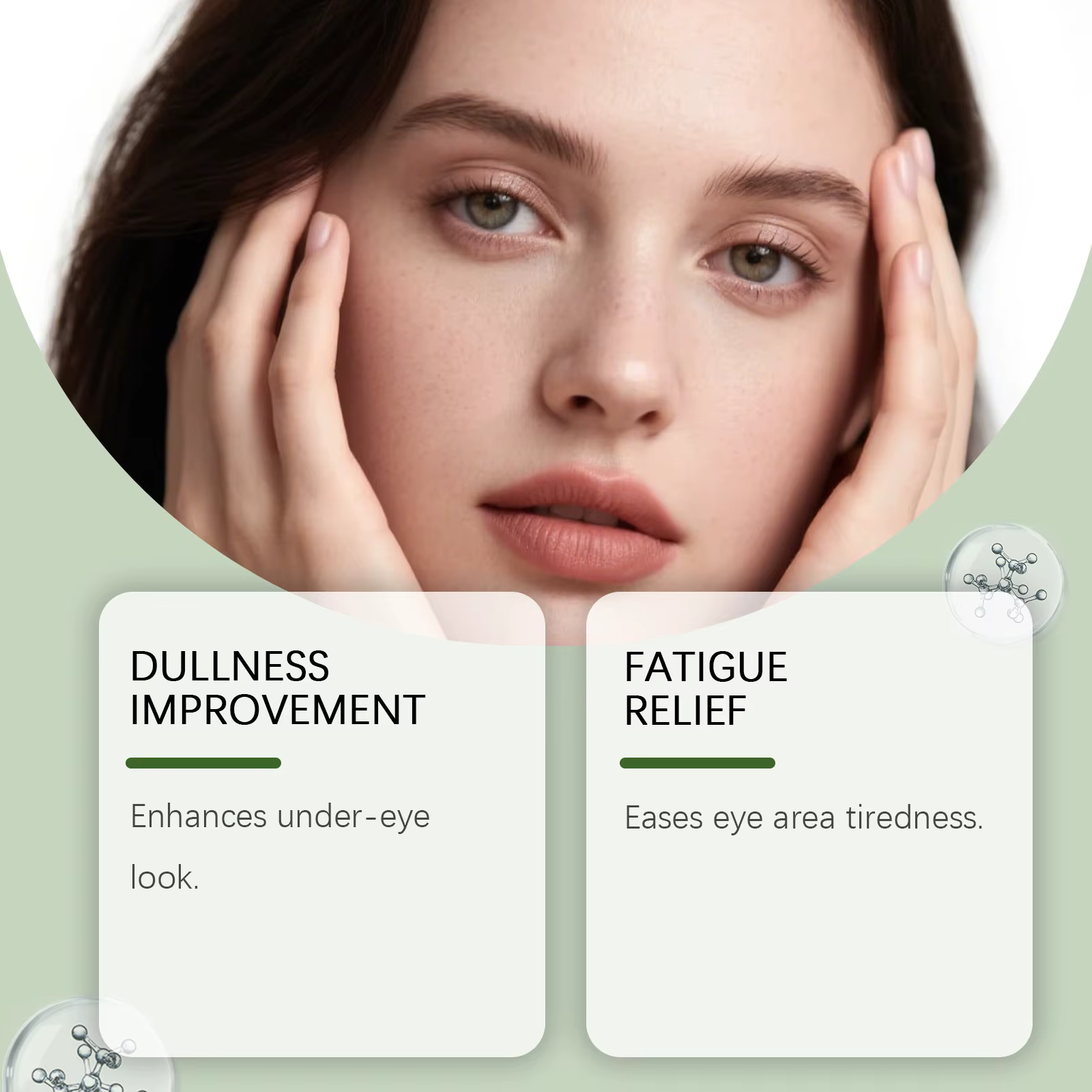 Masque pour les yeux à l'acide hyaluronique