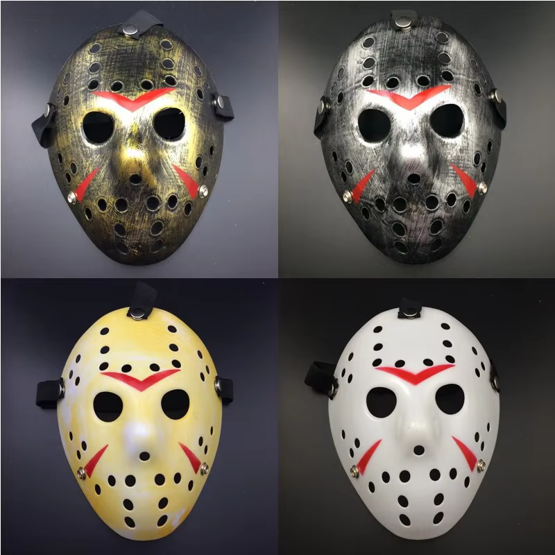 Halloween horreur Jason Masque Hockey Cosplay tueur Hallowmas effrayant fête décor Masque noël mascarade Masque V pour Vendetta