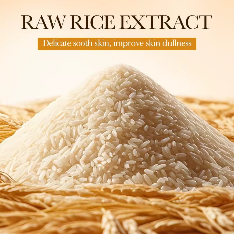 BIOAOUA ensemble de soins de la peau blanchissant au riz