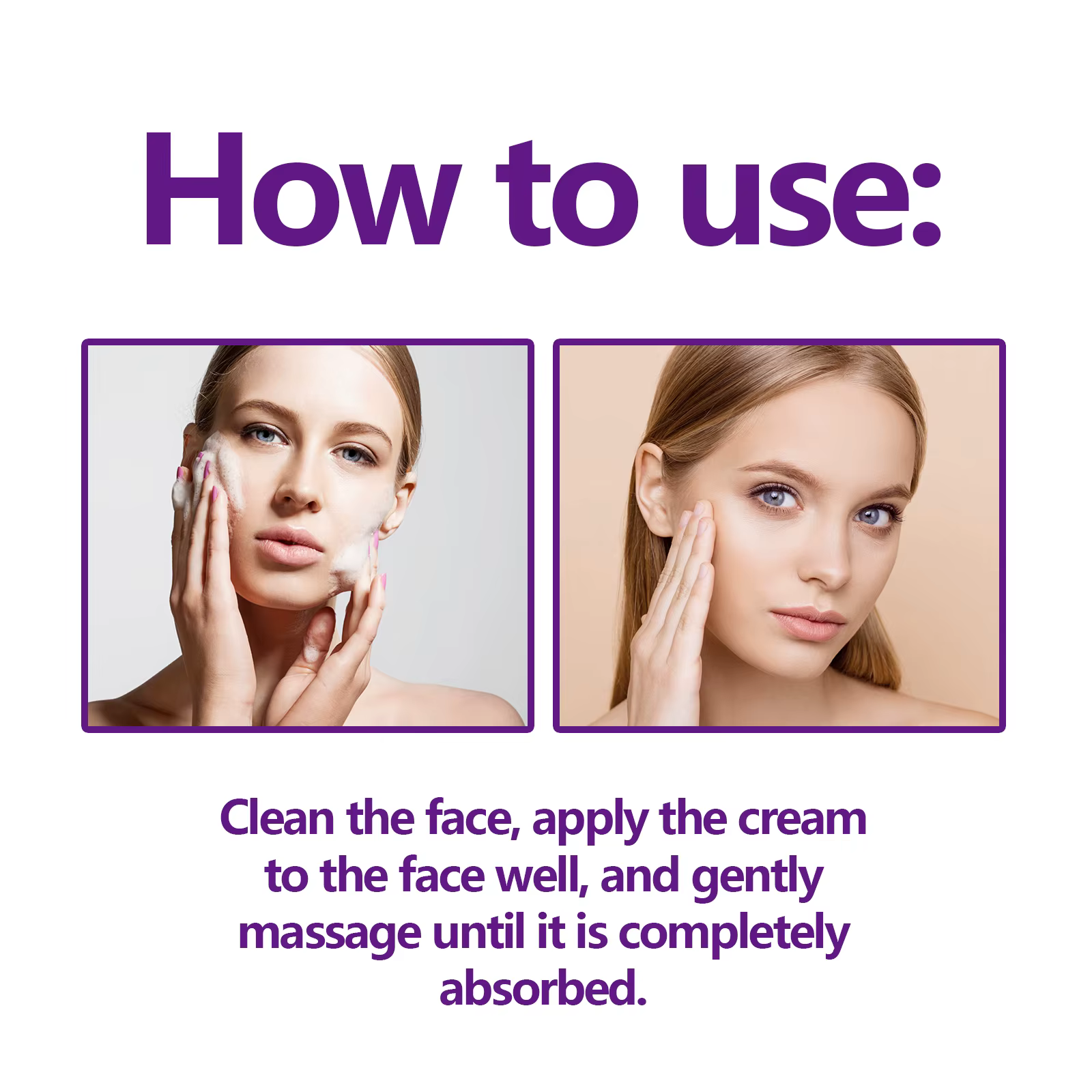 Crème de lifting instantanée