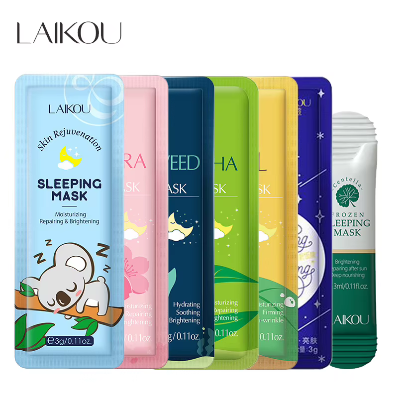 LAIKOU 7 pièces masque Facial hydratant Anti-rides raffermissant