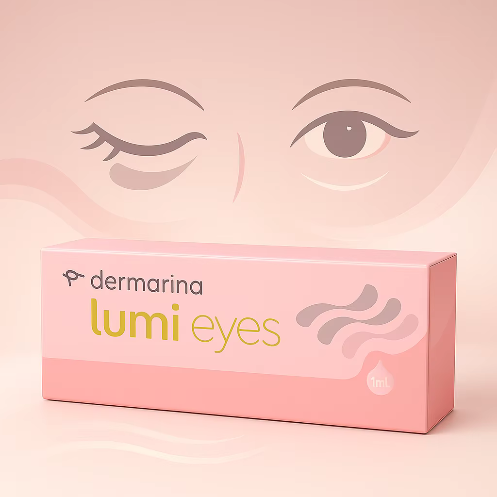 Sérum à l'acide hyaluronique Lumi Eyes pour les cernes et les poches sous les yeux