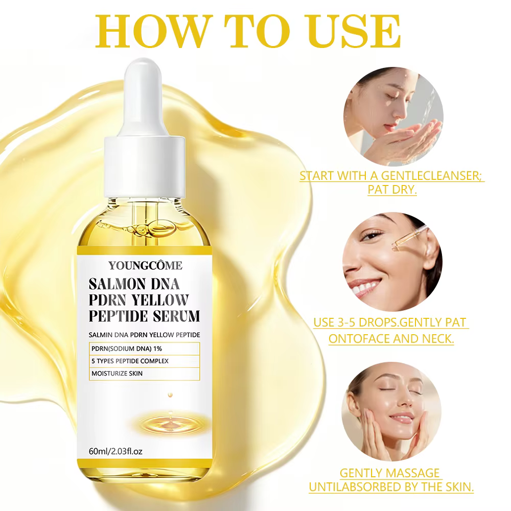 Sérum Complexe ADN de Saumon PDRN + Peptides Jaunes - Raffermissant
