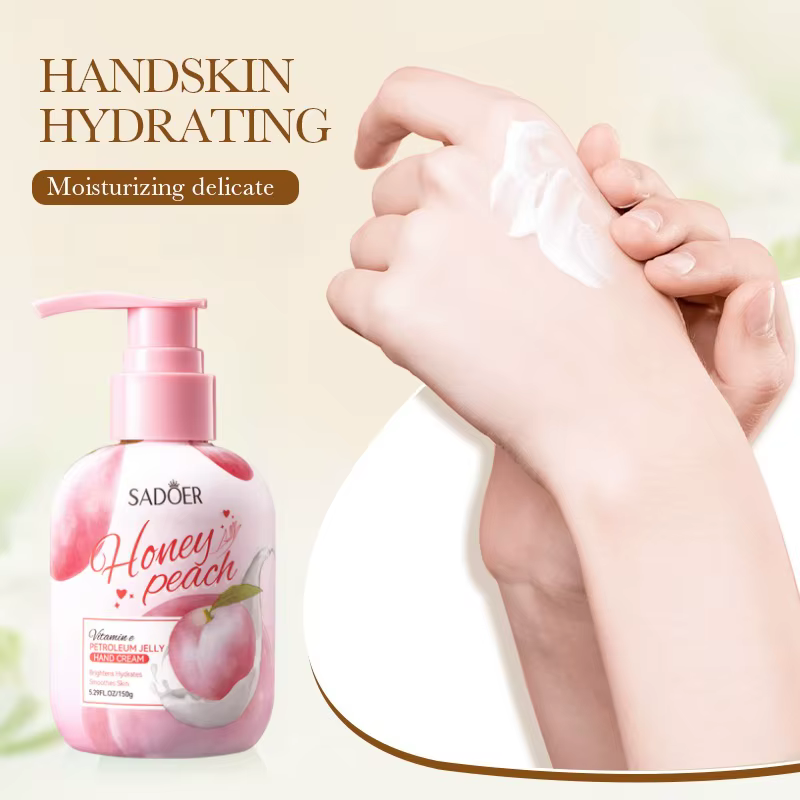 Crème pour les mains à la pêche 150g