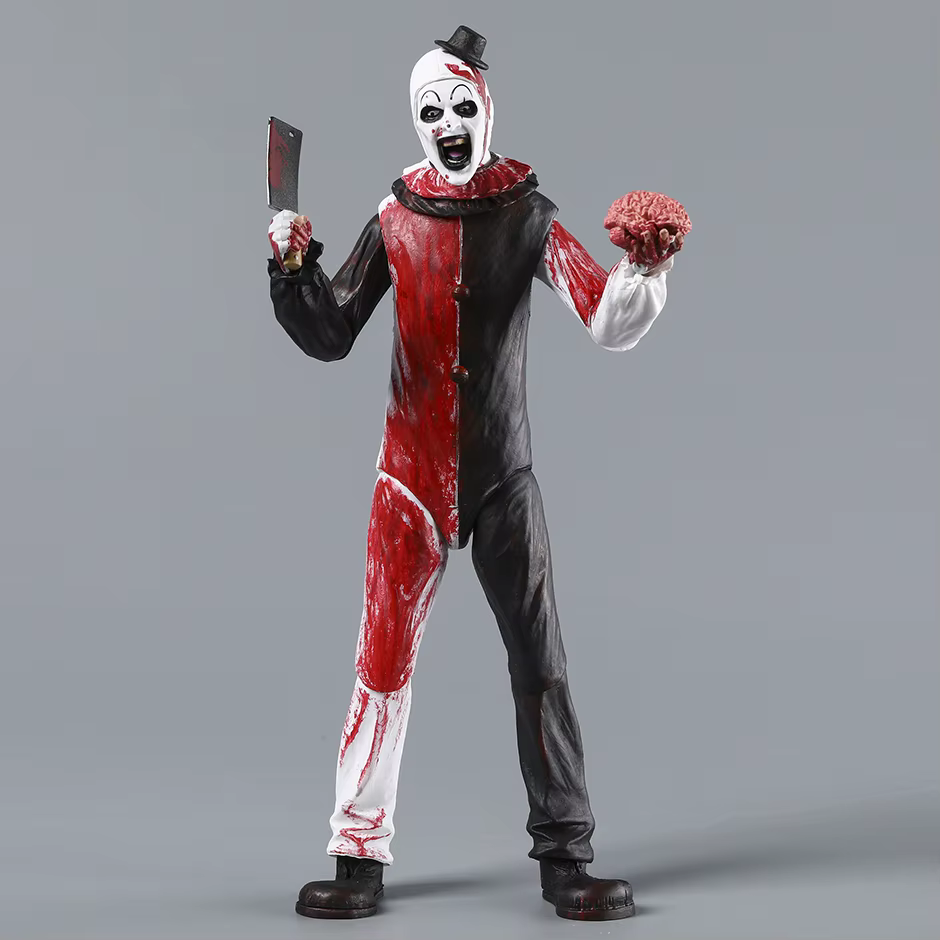 Figurine d'action Reel Toys Ultimate Terrifier Art The Clown Blood Soaked