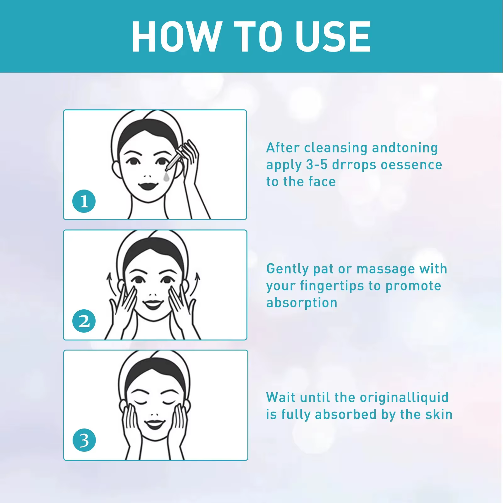 Nicotinamide Anti-rides sérum collagène Lifting raffermissant ridules réparation visage Essence lisse soin de la peau
