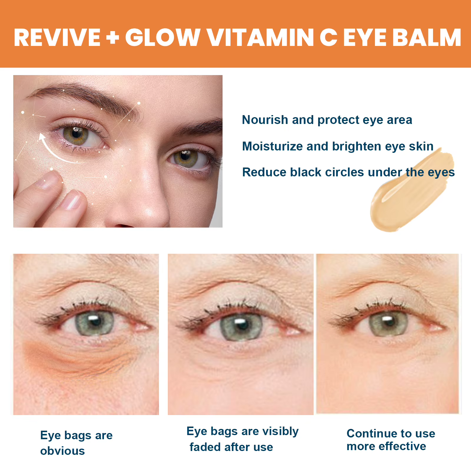 Baume pour les yeux à la vitamine C
