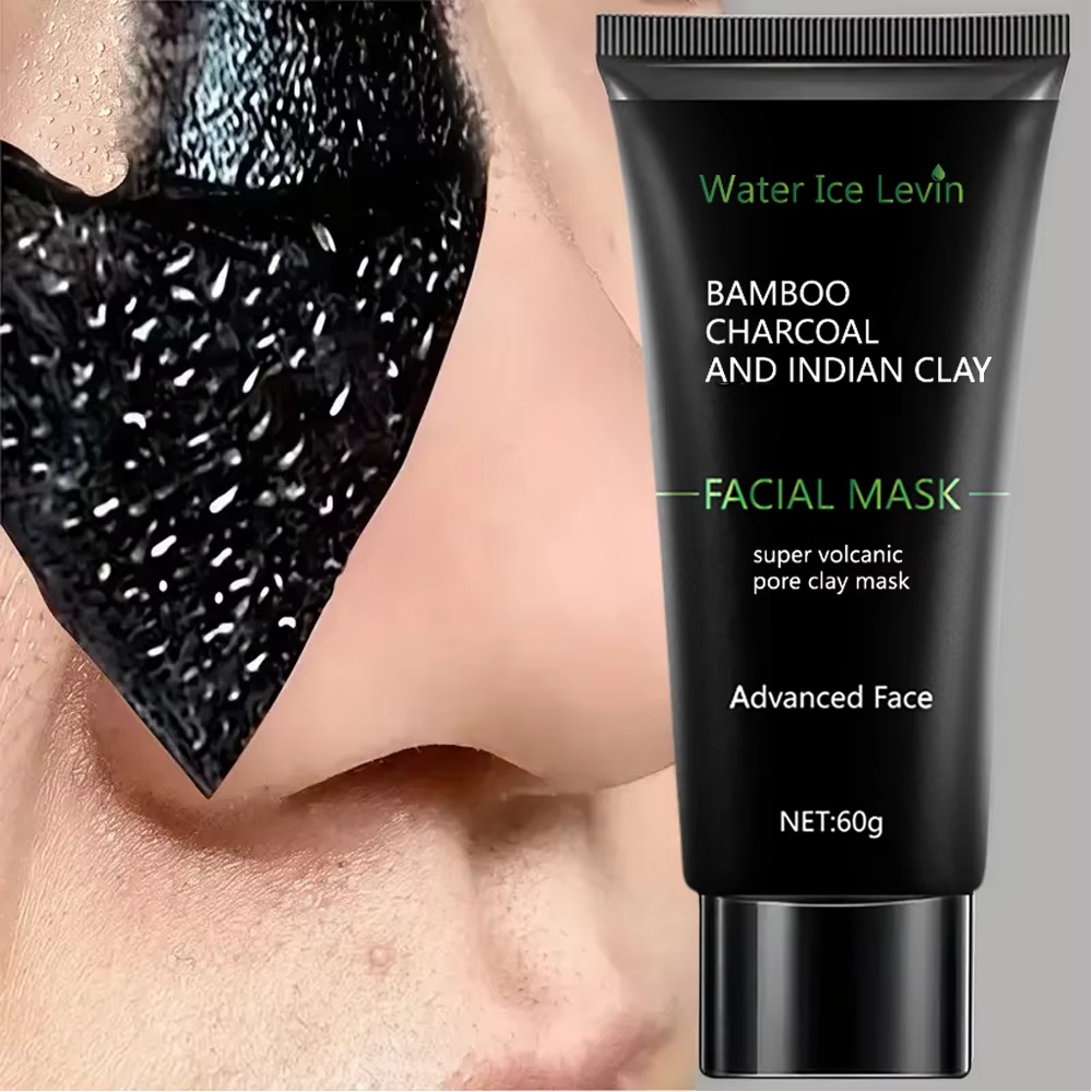 Masque noir au charbon de bambou