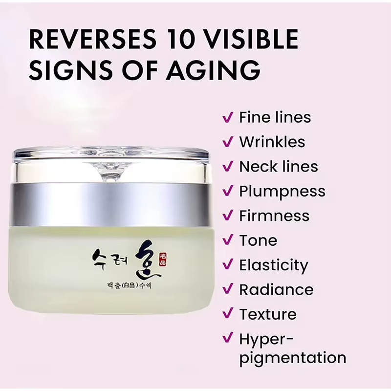 Crème pour le visage Anti-rides raffermissante au collagène coréen