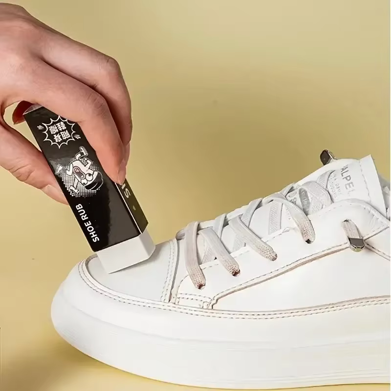Gomme de décontamination spéciale pour baskets, finition mate, facile à briller, accessoire de détartrage pour chaussures blanches, outil de nettoyage Simple