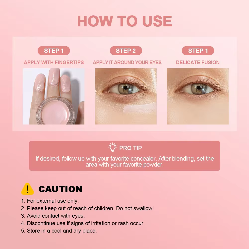 Correcteur éclaircissant hydratant pour le dessous des yeux