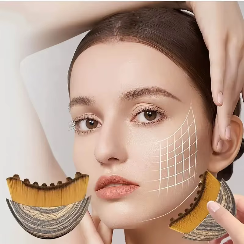 Brosse pour le visage à Contour lymphatique