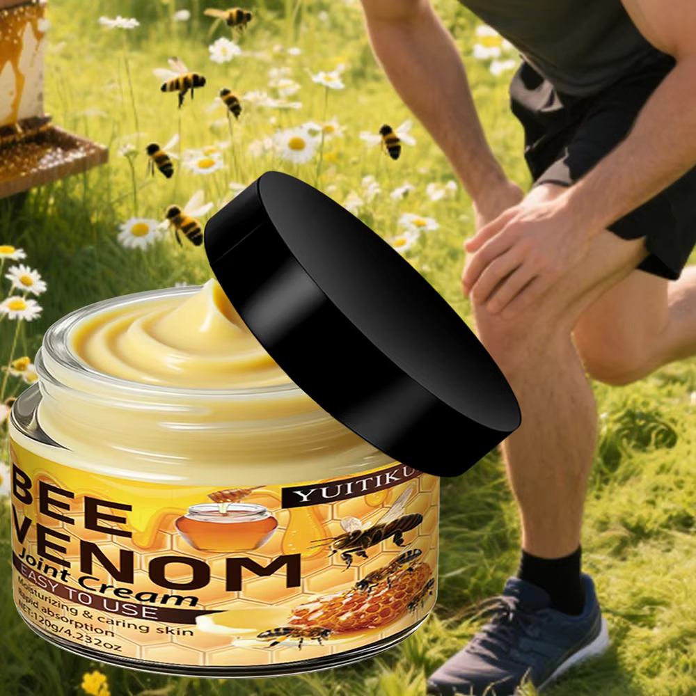 Crème articulaire au venin d'abeille 120g – Hydrate et soin pour toutes les articulations et la peau