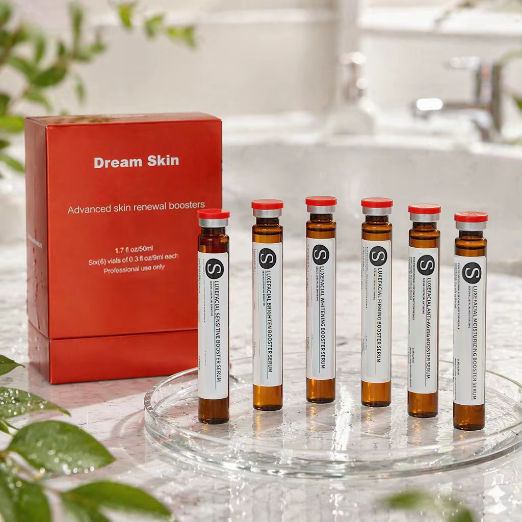 Le plus récent 6 types Booster Hydra oxygène visage Spa liquide éclaircir pièce à main