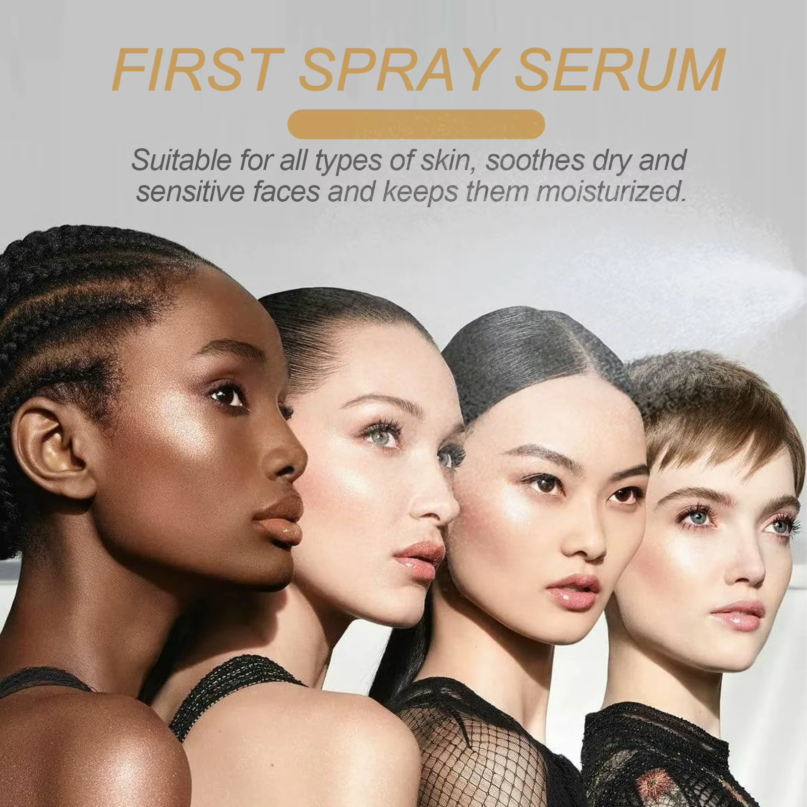 Brume Visage Hydratante à la Truffe Blanche Premium – Essence Éclatante pour Soin Quotidien, Sérum Visage Éclatant Contrôle Sébum