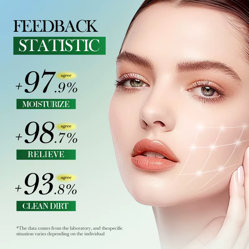 Ensemble de soins pour la peau du visage nettoyant