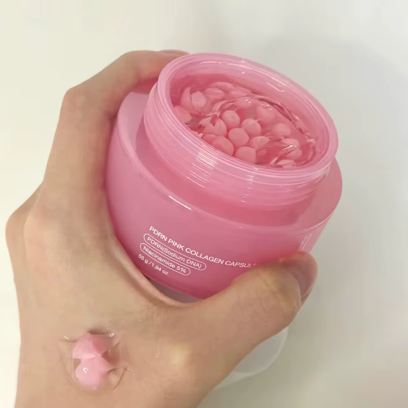 Crème coréenne en capsules de collagène rose PDRN