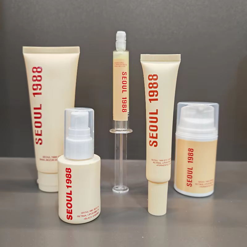 Coréen séoul 1988 crème pour les yeux escargot Mucin ensemble de soins de la peau blanchir