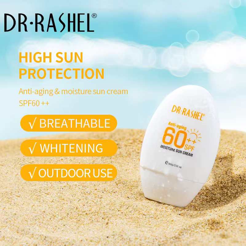 DR RASHEL Crème solaire résistante à l'eau et à la transpiration
