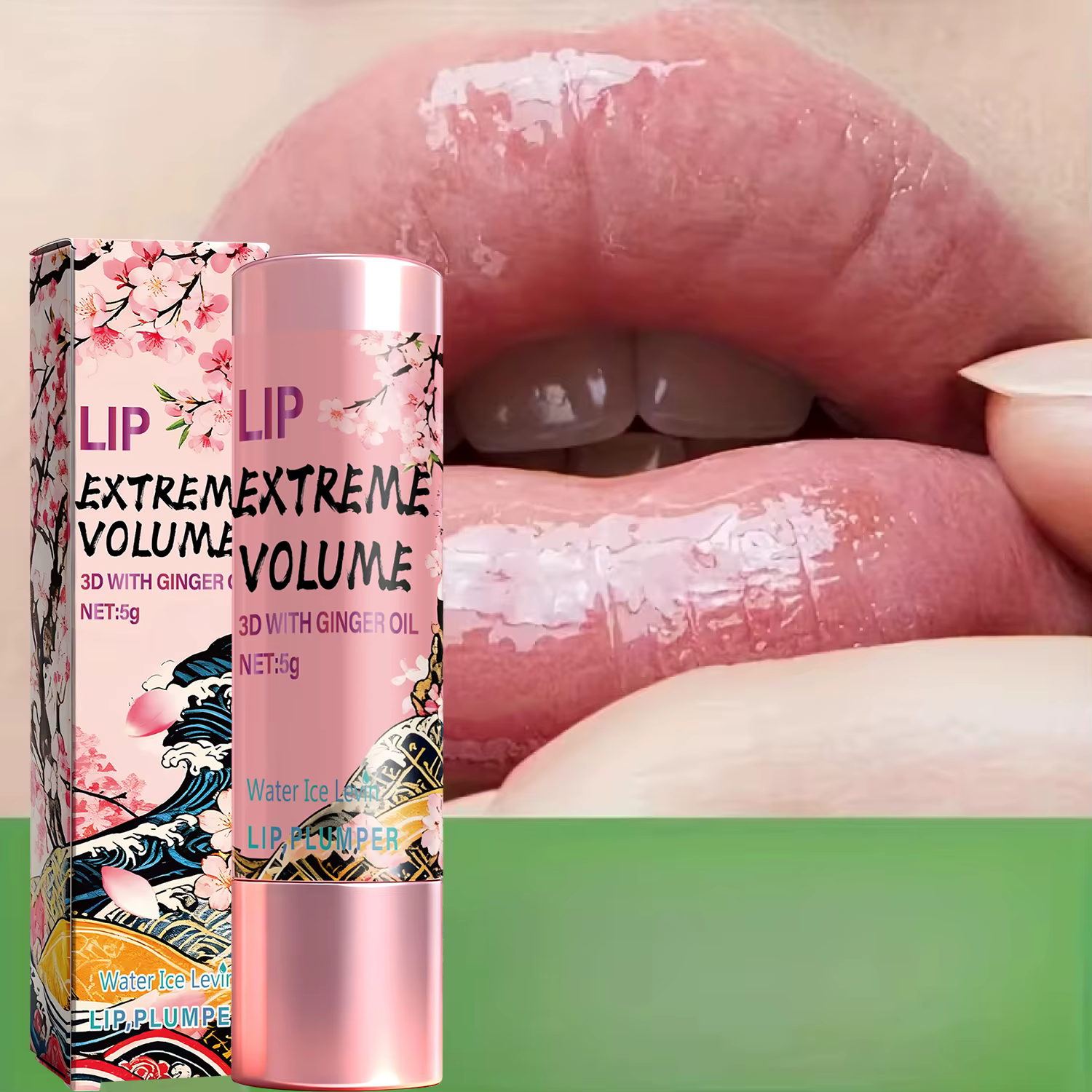 Crème 3D Lip Extreme Volume avec huile de gingembre pour repulper et hydrater
