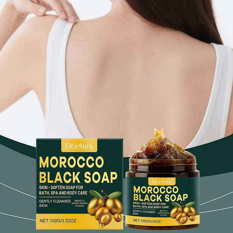 Savon noir marocain, nettoyage en profondeur