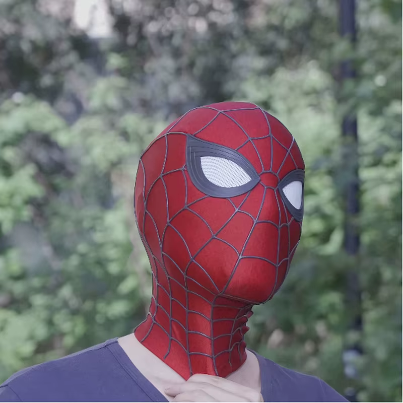 Masque magnétique Spider-Man, version New Day, fidèle au film, figurine de collection Marvel de haute qualité, cadeau pour les fans, produit officiel.