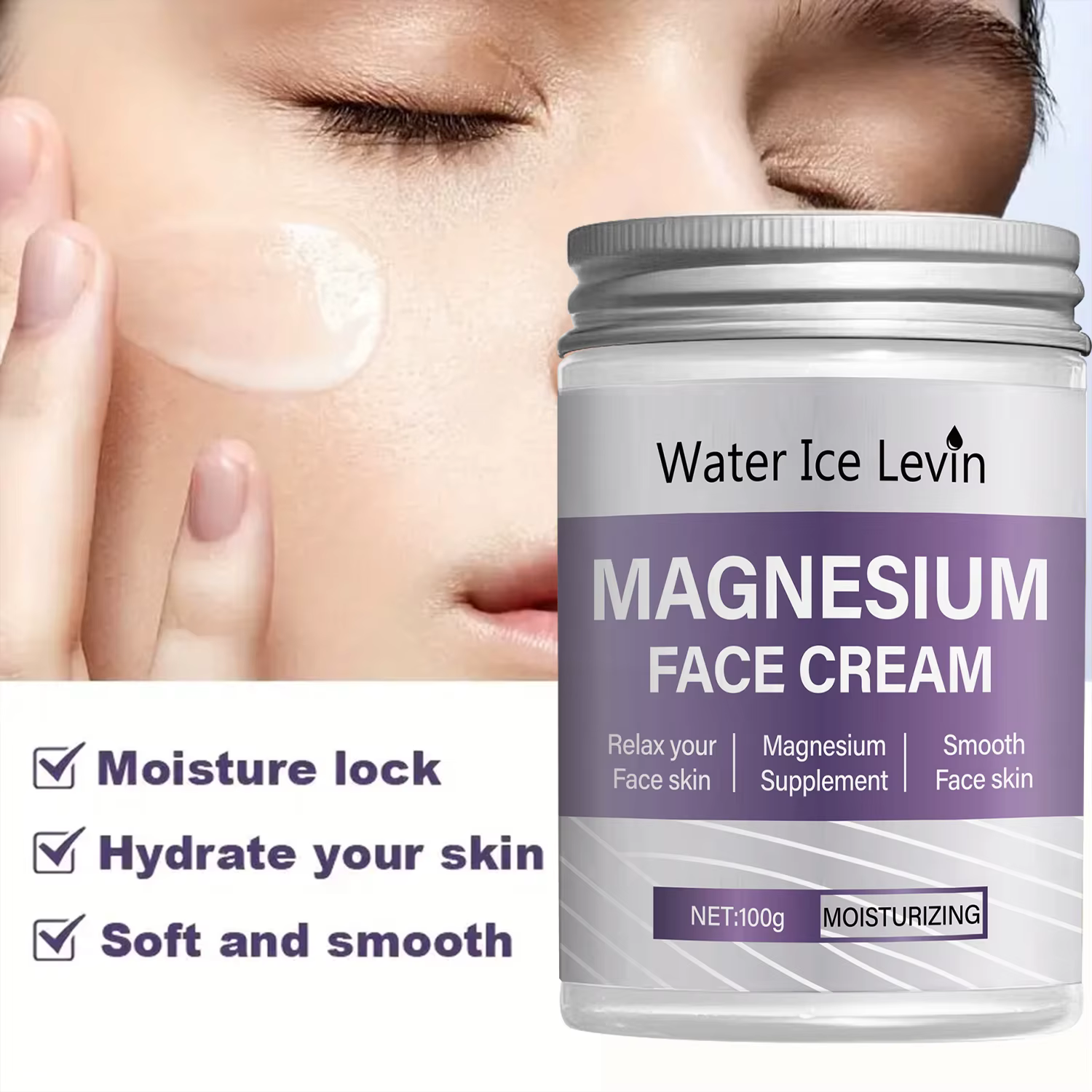Crème de jour et de nuit pour lifting du visage en 2 minutes avec rétinol