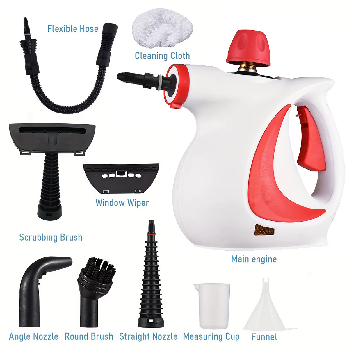 Nettoyeur vapeur portatif multifonctionnel pour un nettoyage en profondeur