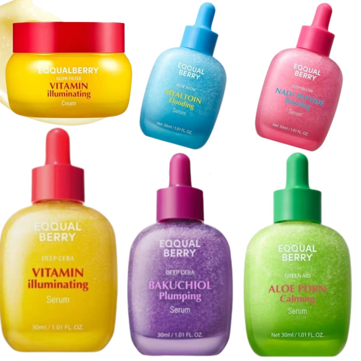 Sérum illuminateur à la vitamine Bakuchiol EQQUALBERRY