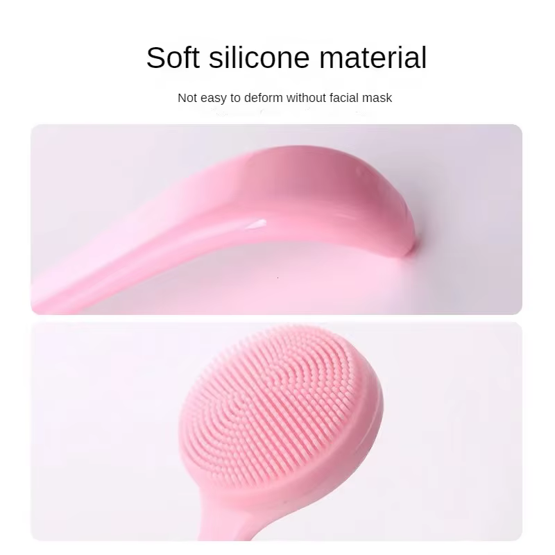 Brosse en silicone souple pour le visage