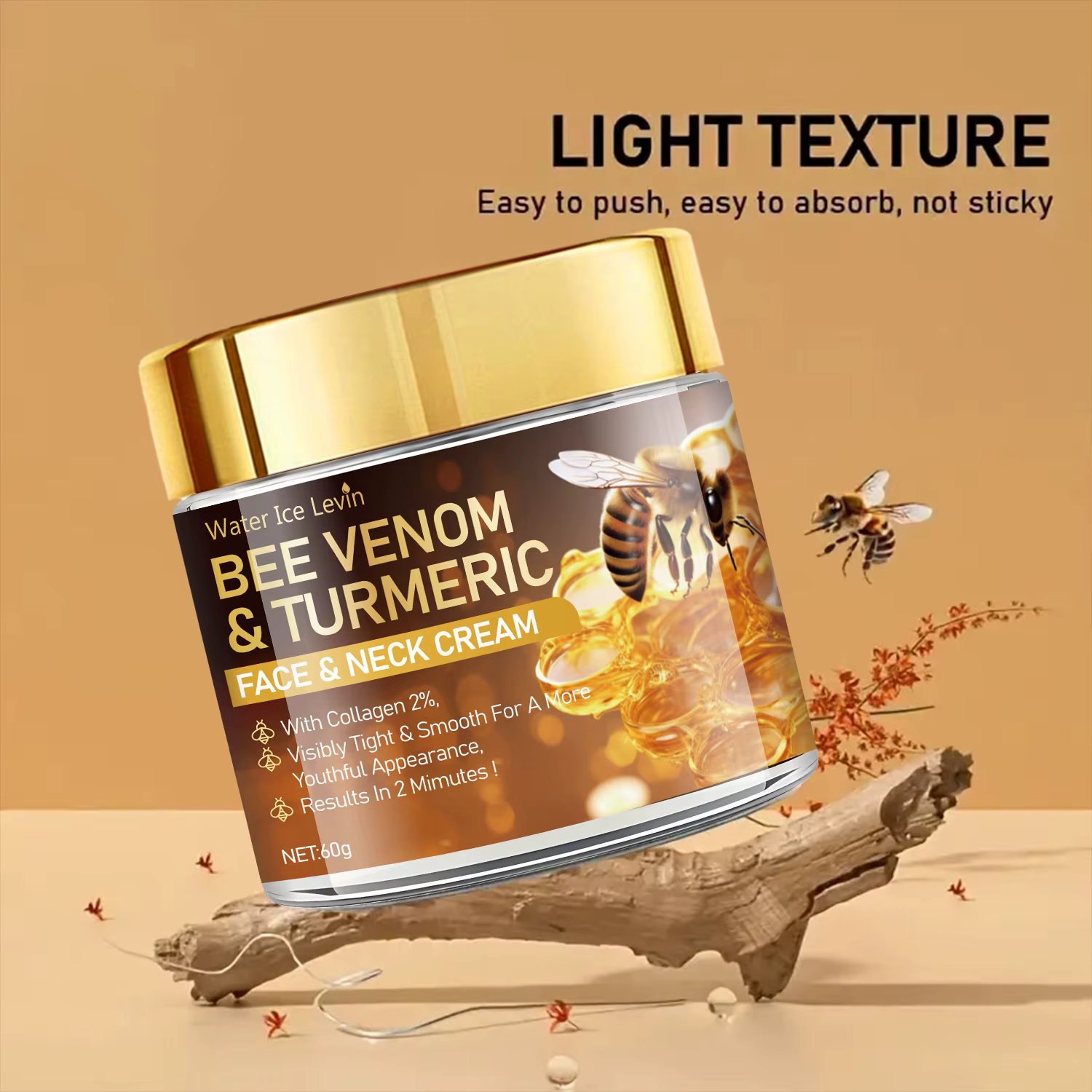 Bee Venom Crème liftante instantanée pour le visage