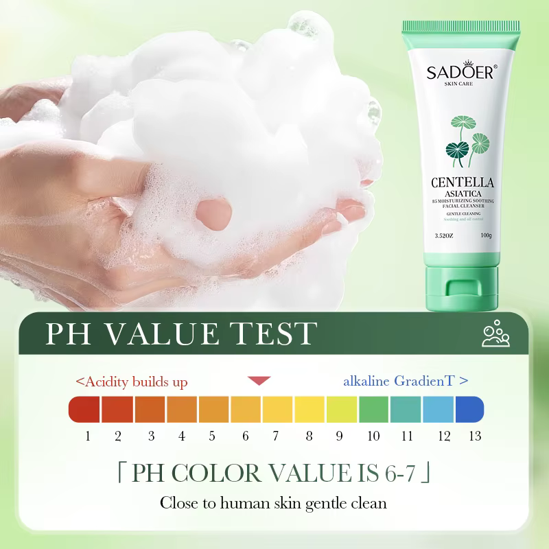 Nettoyant visage SADOER à la Centella